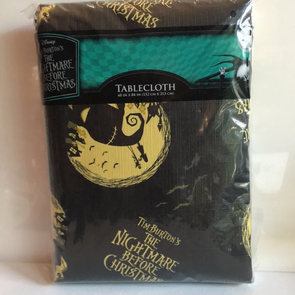 Nightmare Before Christmas Tablecloth - Picture 1 of 3